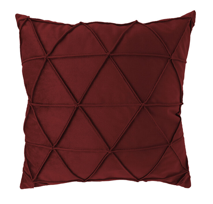 Dekokissen Gloss 45x45 cm bordeaux