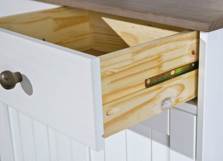 Buffet Jacob 5.2 Kiefer massiv lackiert 90 x 190 x 45 cm