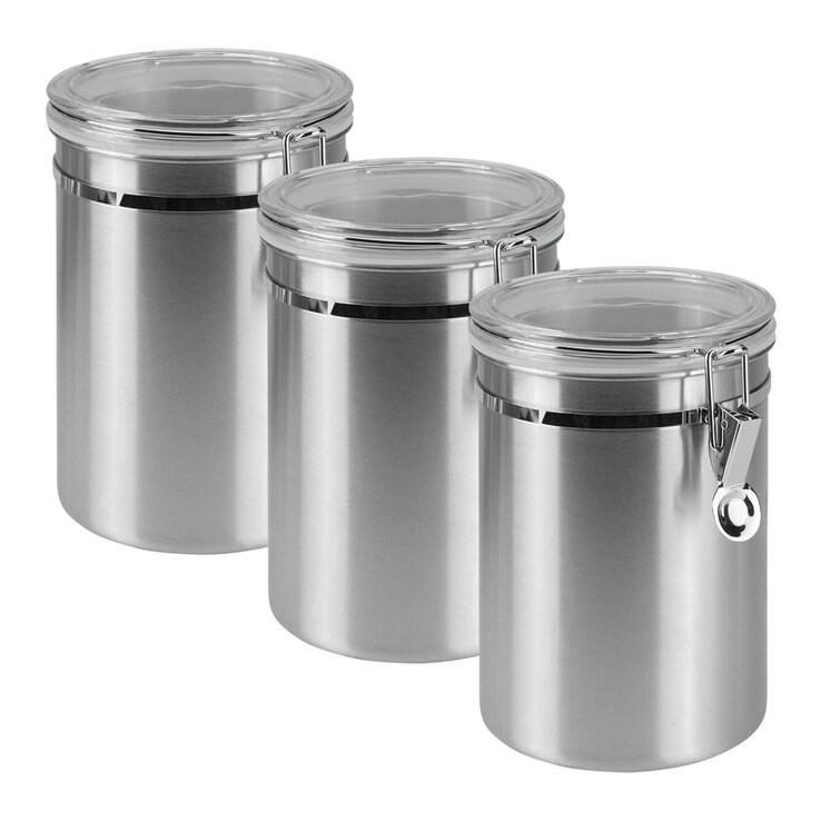 metaltex Vorratsdosen 3er Set 2,0L