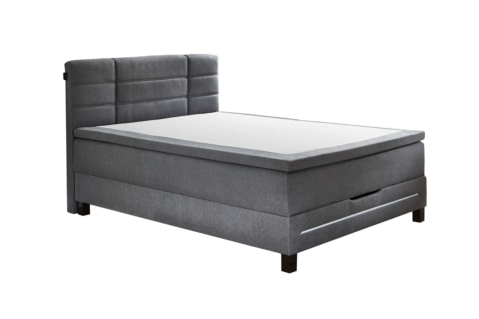 Boxspringbett Jefferson 140 x 200 cm anthrazit