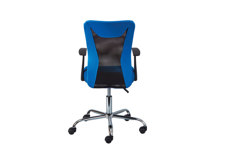 Kinder-Drehstuhl Fritz blau/schwarz