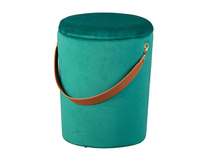 Hocker Jayden grün 35 x 45 x 35 cm