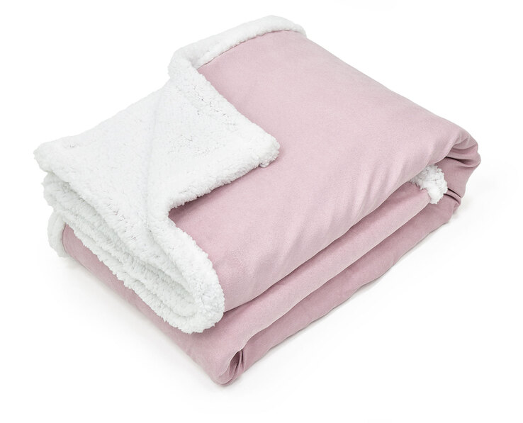 Wohndecke Sherpa Timo Rosa