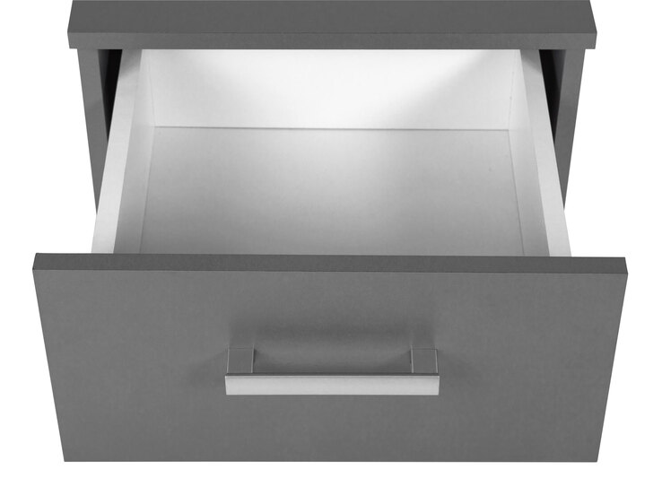 Kommode Robert 2 grau 41,2x50,8x40 cm