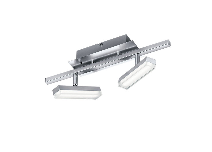 LED-Spot Bondy Chrom 2-flammig