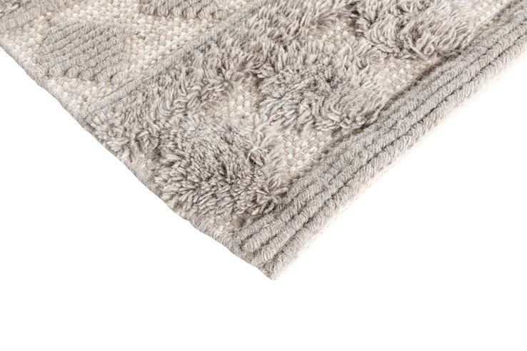 Teppich Kelim Stockholm 130 x 190 cm Grau/Blau
