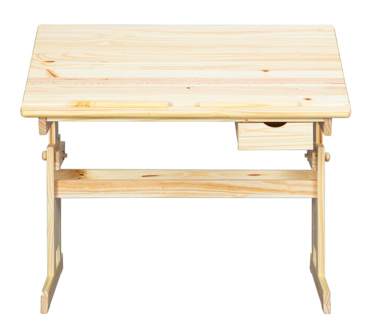 Kinder Schreibtisch Christian 109 x 55 cm Kiefer Natur
