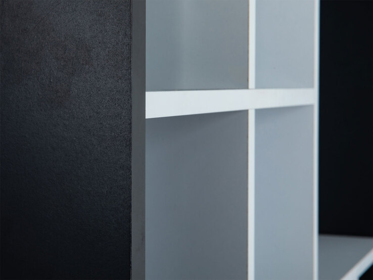 Sammlervitrine Peter Schwarz/Weiß 70x70x13 cm