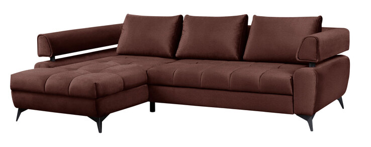 Ecksofa Paris dunkelrot