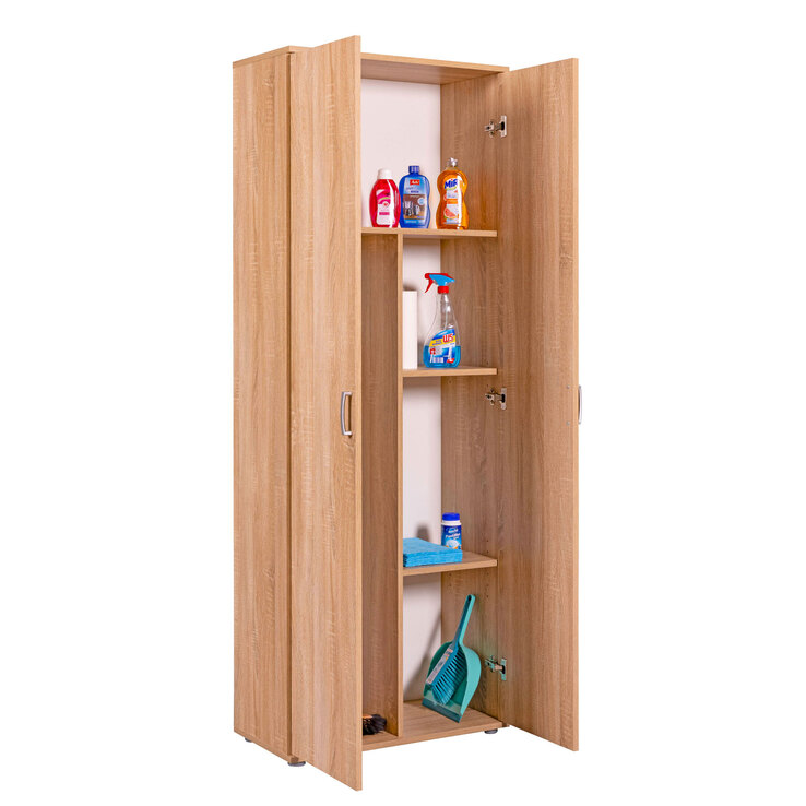 Mehrzweckschrank Bastian Sonoma-Eiche Dekor 70x189x34 cm