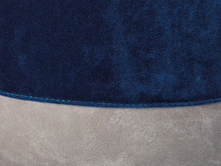 Hocker Milian blau/grau 38 x 43 x 32,5 cm