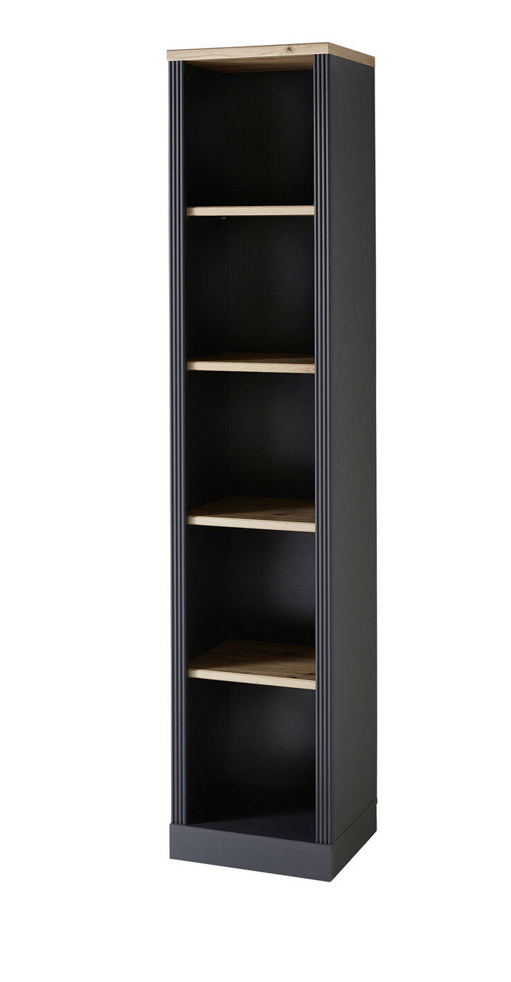 Regal Jasmin Graphit/Artisan Eiche-Dekor 43x204x38 cm