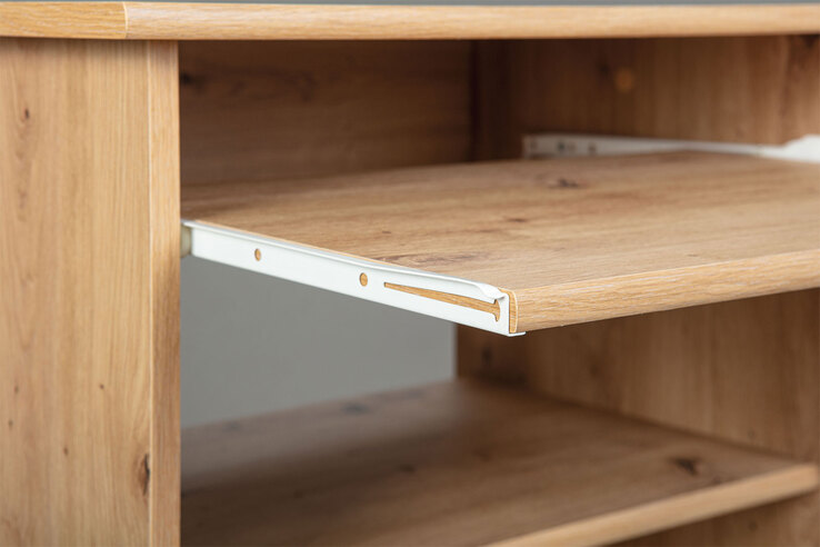 Schreibtisch Anton 80 x 50 cm Artisan Eiche-Dekor