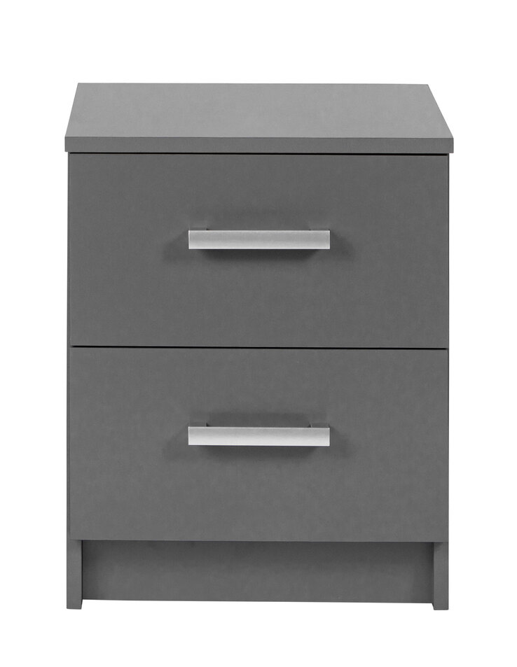 Kommode Robert 2 grau 41,2x50,8x40 cm
