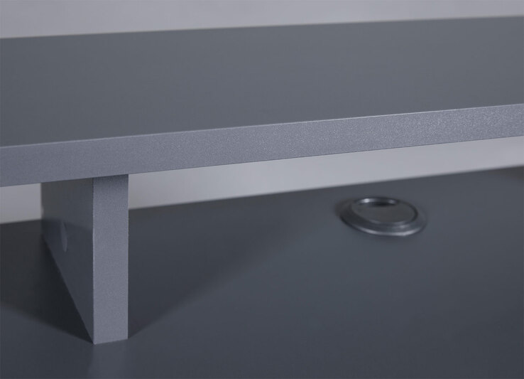 Gaming-Tisch Liam 160 x 91 cm Anthrazit