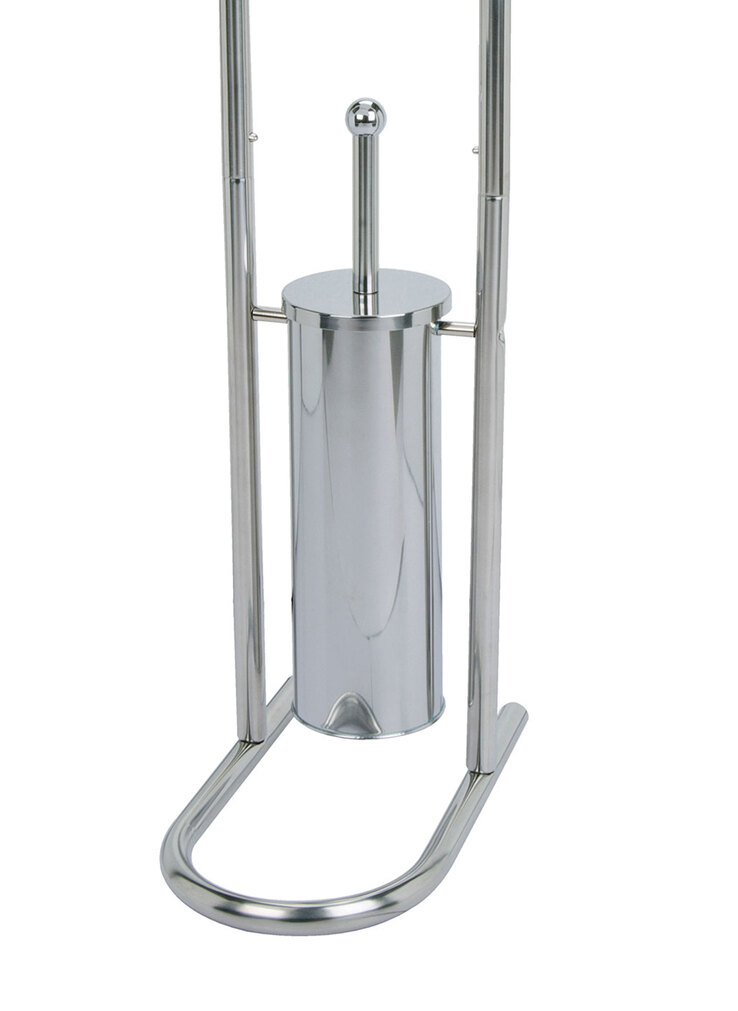 WC-Garnitur Edelstahl rostfrei ca. 80 cm