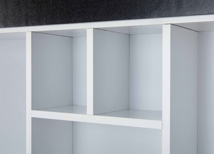 Sammlervitrine Thomas Schwarz/Weiß 90,5x70,5x13,7 cm