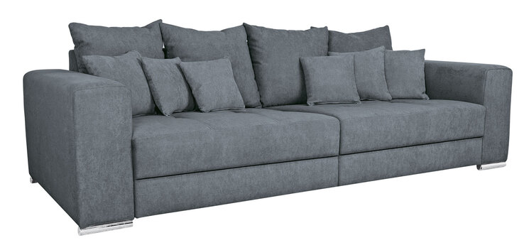 Bigsofa Rose 262 x 82 x 111 cm grau