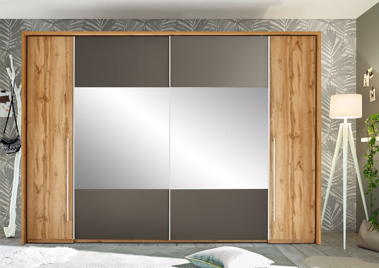 Kleiderschrank Forest Wildeiche Nachbildung 312 x 225 cm