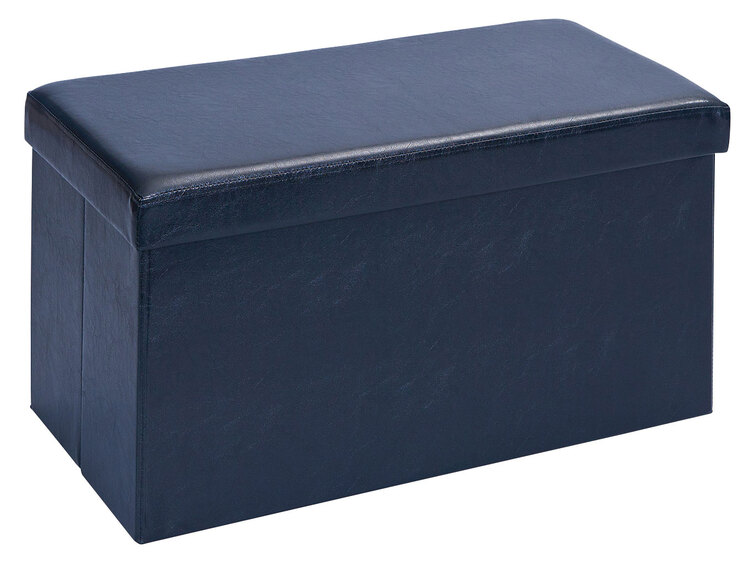 Faltkiste Milan 76 x 38 x 38 cm schwarz