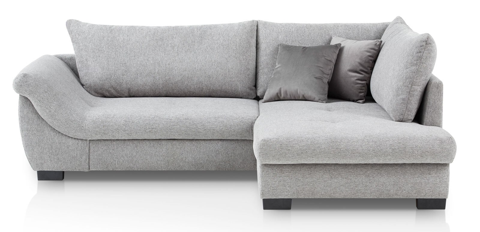 Ecksofa Arne 251 x 190 cm grau