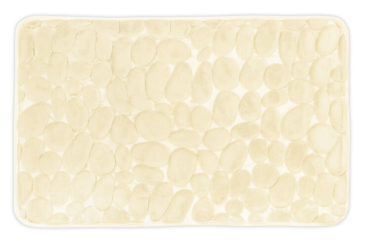 Badematte Stone Polyester Champagner