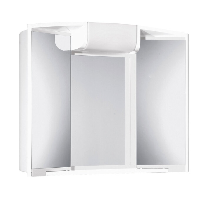 Spiegelschrank Angy Weiß ca. 59 x 50 x 15 cm