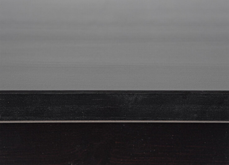 Beistelltisch Michael Massivholz schwarz 45x55x45 cm