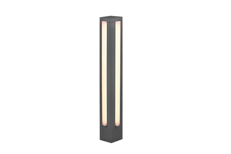 Mitchell Pfosten grau 473360442, B/H/T: 13,6/80/13,6 cm