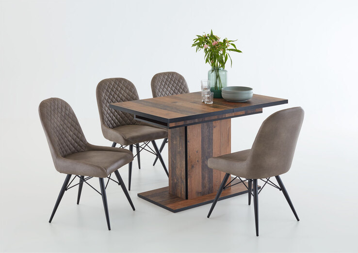 Tisch Ariana Oldwood Schwarz