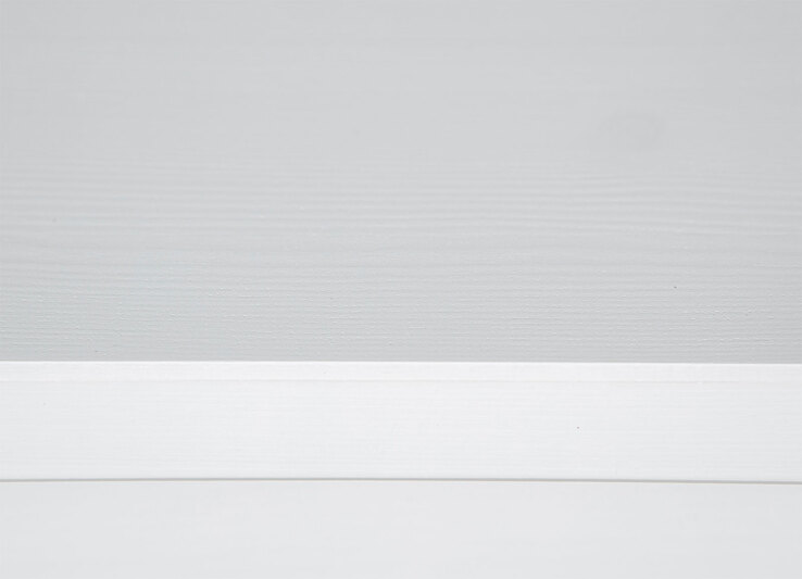 Beistelltisch Holger Massivholz weiß 45x55x45 cm