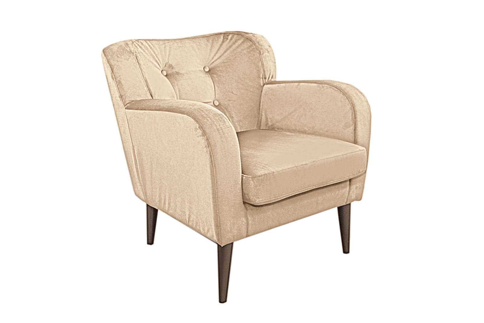 Cocktailsessel Prestige Stoffbezug Beige ca. 79 x 82 x 89 cm