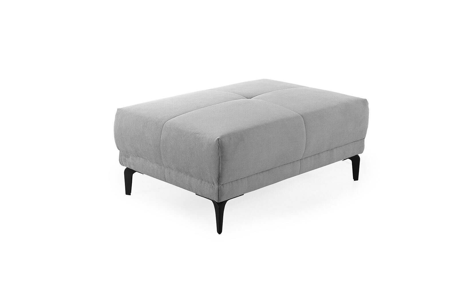 Hocker Tropea 108x44x74 Feincord Mittelgrau