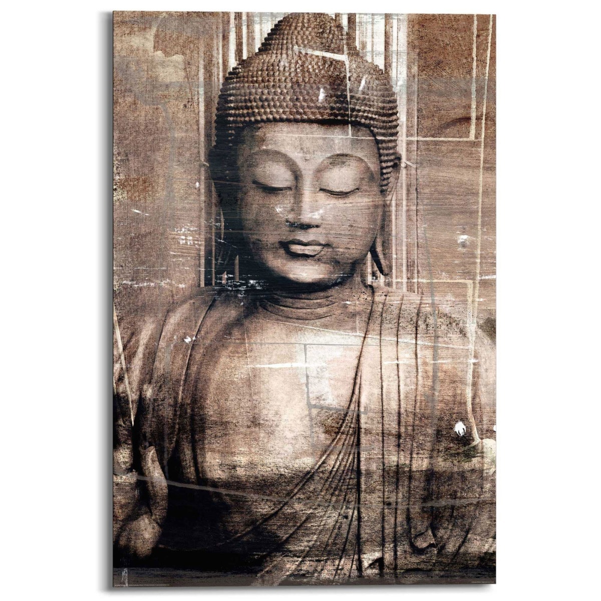 Reinders! Wandbild 60x90 cm Buddha Zen 60 x 90 cm Dekopanel | Möbel Boss