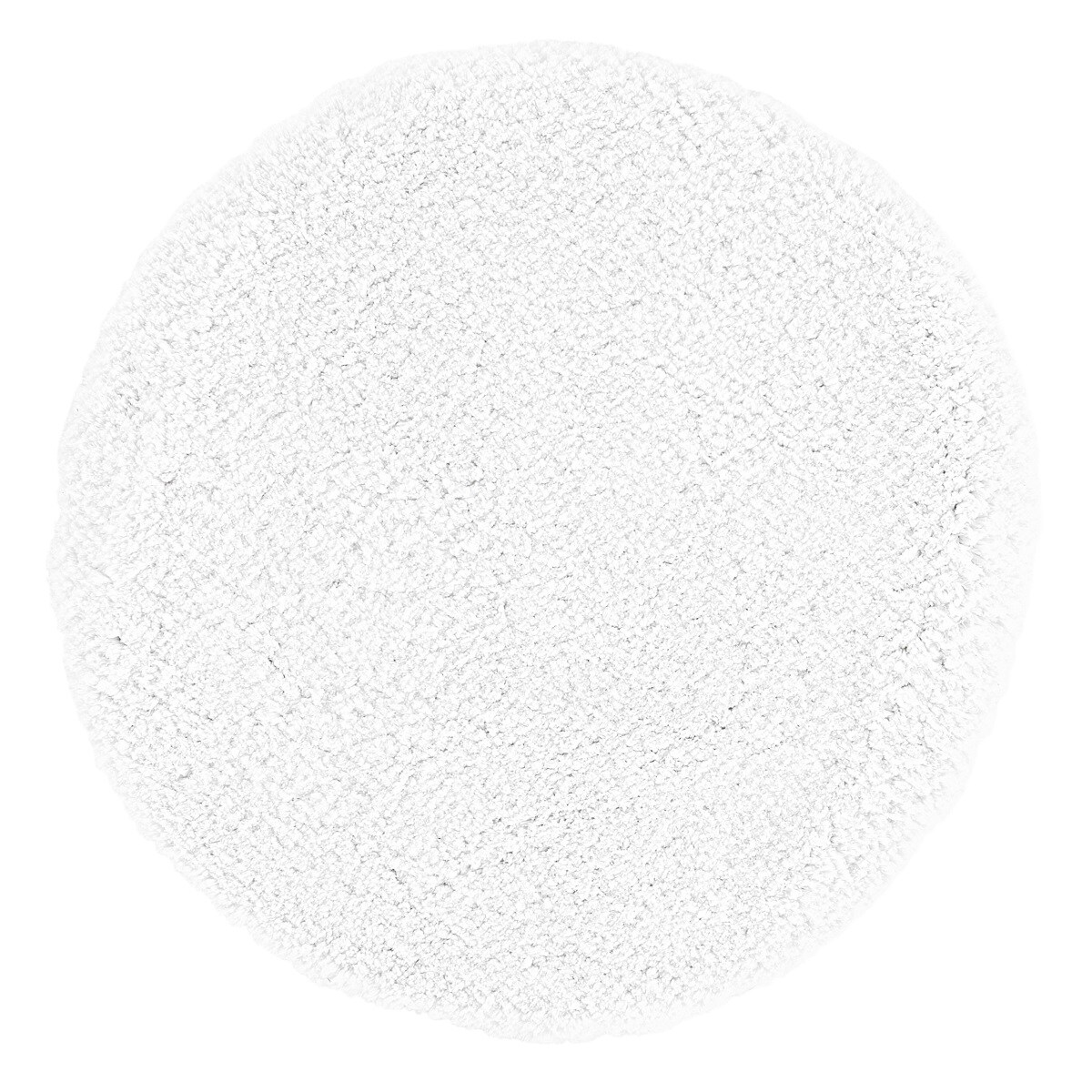 Teppich Crema Weiß ca. 100 x 100 cm