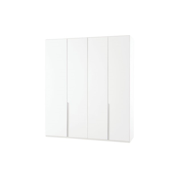 180 x 236 x 58 cm - 4 Türen - 1 Einlegeboden - 1 Kleiderstange