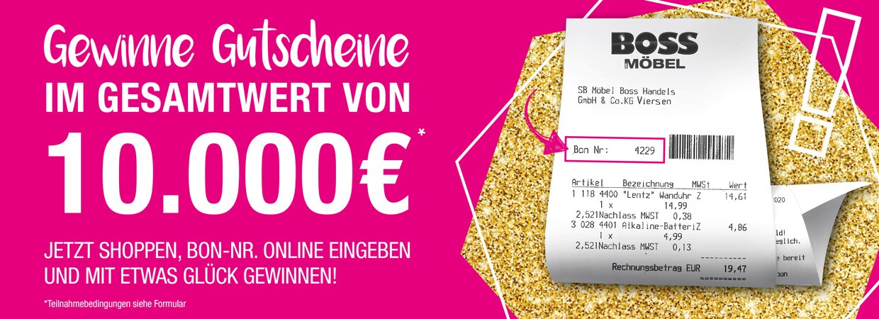 Gewinnspiel Viersen Möbel Boss