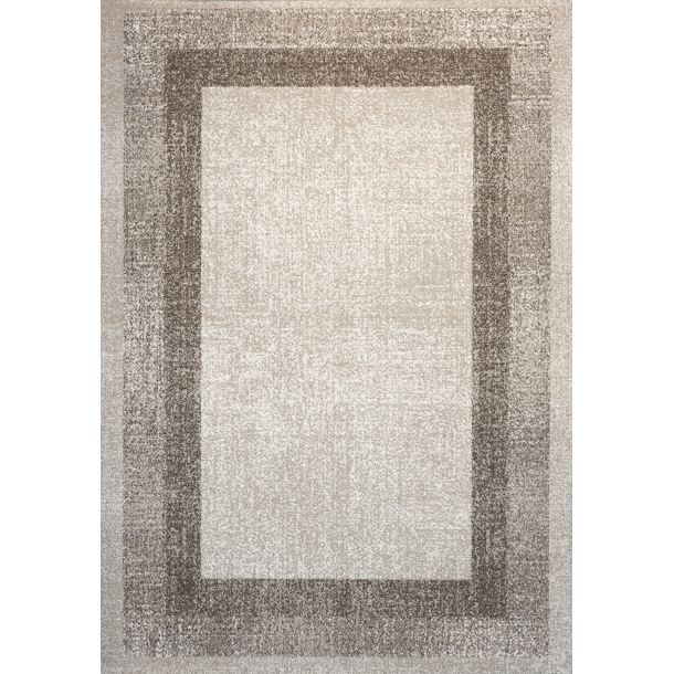 Friseeteppich Beige-Braun ca. 120x170 cm 