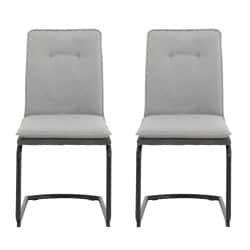 Schwinggestell - aufgedoppelte Sitzschale - gepolstert - Sitzhöhe 48 cm - Sitztiefe 47 cm
