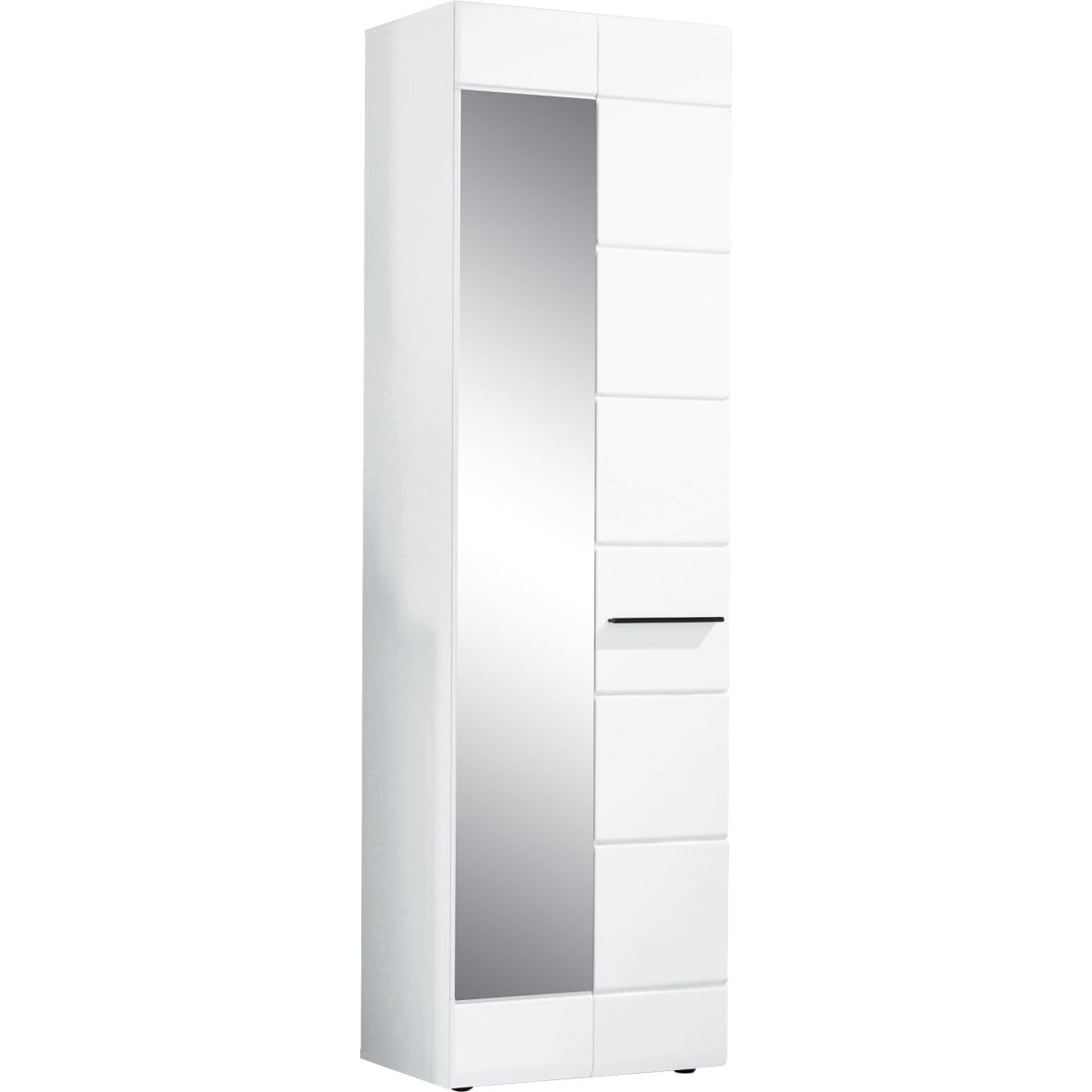 [Wir haben viele verfügbar] Garderobenschrank Derby Hochglanz Weiß Möbel 60 ca. Boss | x x 198 35 cm Nachbildung