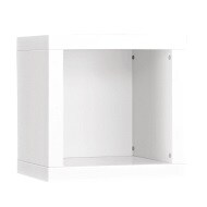 Raumteiler Thekla 1x1 Fächer Weiß ca. 44 x 44 x 35 cm