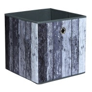 Faltbox Square Wood Vliesstoff Holz ca. 32 x 32 x 32 cm