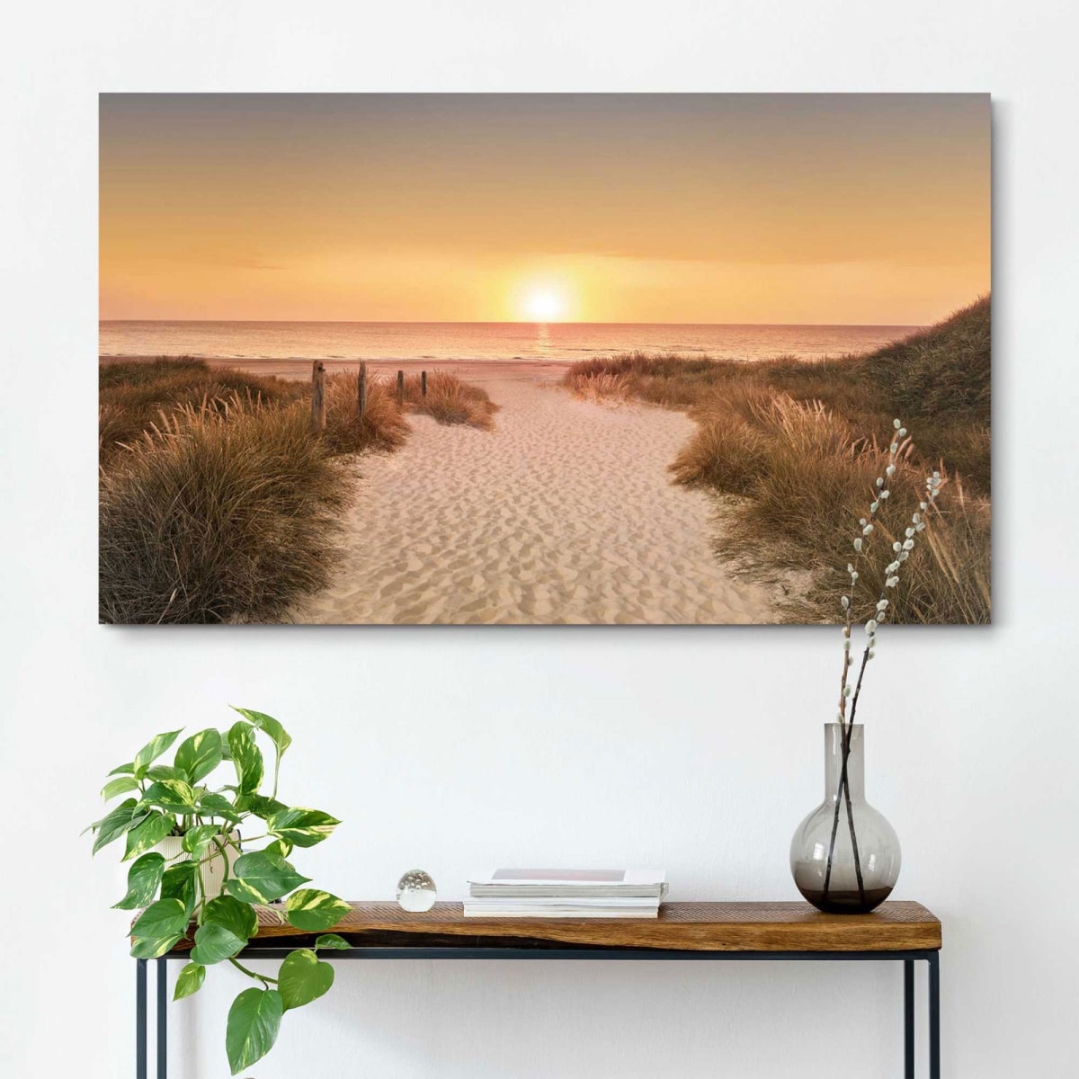 Reinders! Wandbild 118 x 70 cm Sonnenuntergang118 x 70 cm Dekoblock | Möbel  Boss | Kunstdrucke