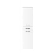 Hochschrank Splash MDF Hochglanz/Weiß 40 x 160 x 35 cm