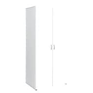 Wäscheschrank Base Weiß Nachbildung ca. 80 x 170 x 42 cm | Möbel Boss